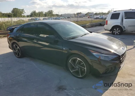 2023 Hyundai Elantra N Line from USA, damaged, VIN KMHLR4AF3PU465772